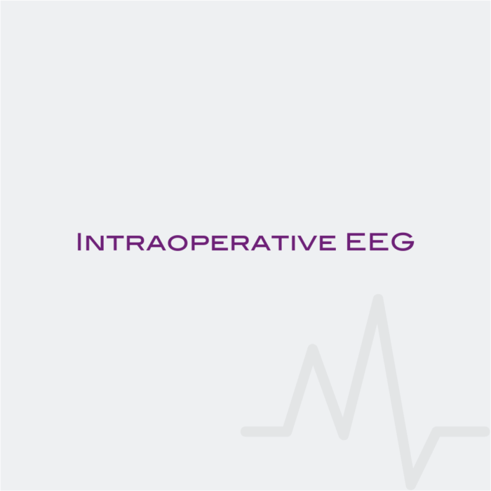 Intraoperative EEG icon